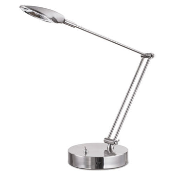 Alera® Adjustable Led Task Lamp With Usb Port, 11"w X 6.25"d X 26"h, Brushed Nickel freeshipping - TVN Wholesale